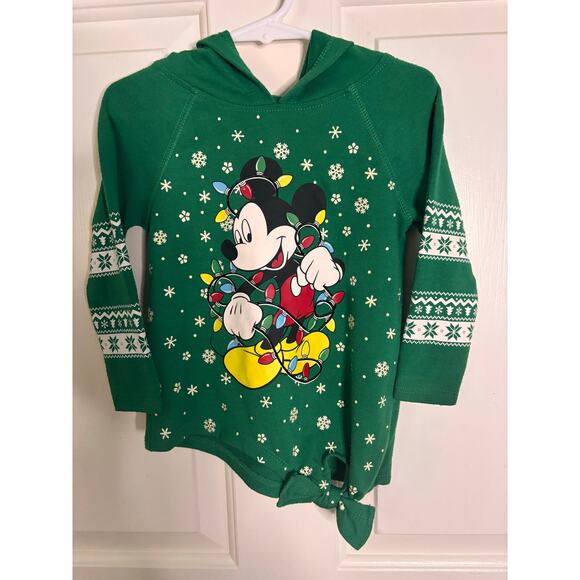 Disney Mickey Mouse Christmas Hoodie - Picture 1 of 5